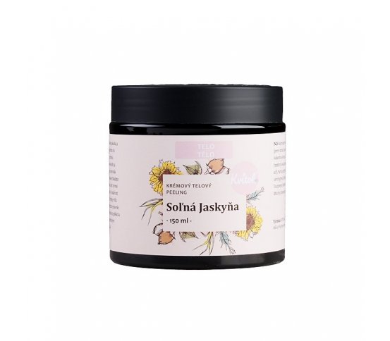 Kvitok Solný tělový peeling Solná jeskyně 150ml