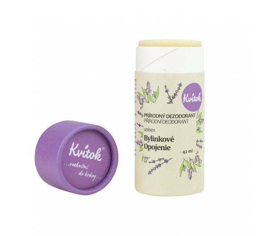 Kvitok Tuhý deodorant Bylinkové opojení 42ml