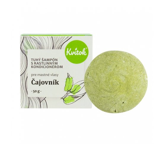Kvitok Tuhý šampon s kondicionérem Čajovník 50g