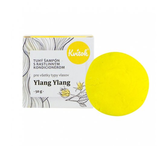 Kvitok Tuhý šampon s kondicionérem Ylang Ylang 50g