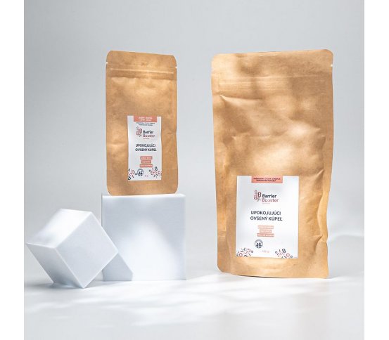 Kvitok Zklidňující ovesná koupel Barrier Booster 180g akce sleva