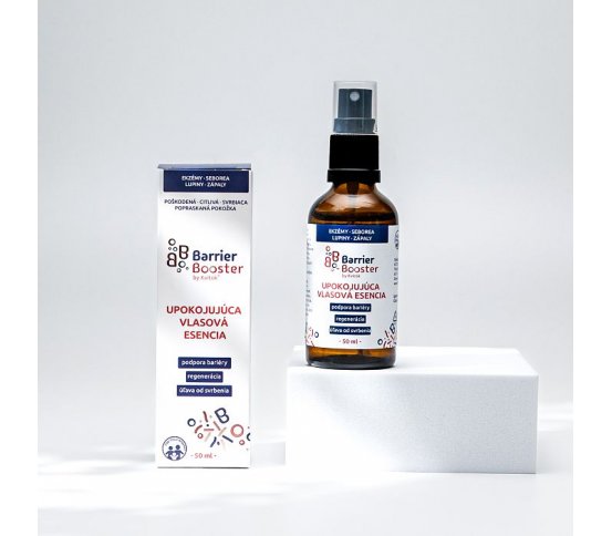 přírodní Kvitok Zklidňující vlasová esence Barrier Booster 50ml