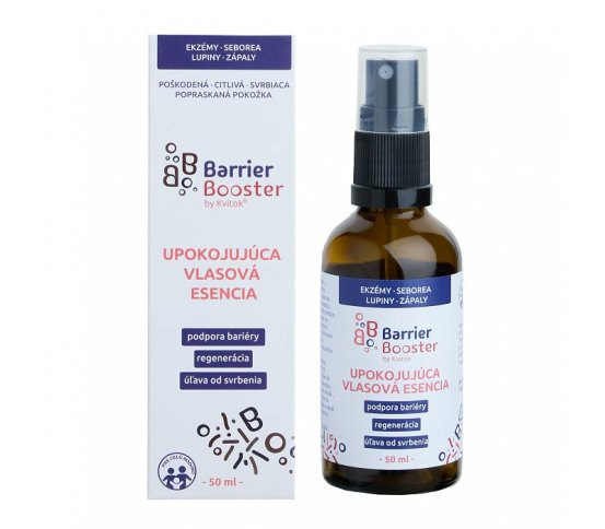 Kvitok Zklidňující vlasová esence Barrier Booster 50ml