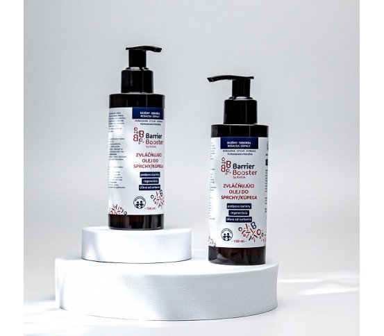 přírodní Kvitok Zvláčňující olej do sprchy a koupele Barrier Booster 150ml