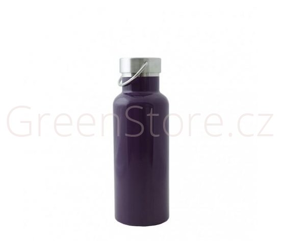 Lahev s izolací Aubergine - 500ml Green Pioneer