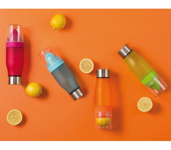 Loooqs Tritanová láhev na citrusy 650ml modrá