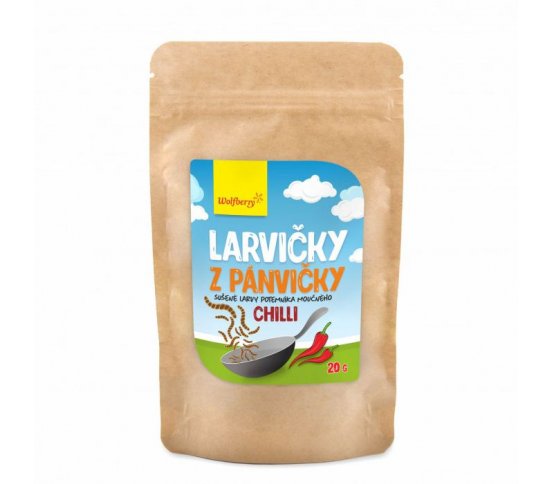 Larvičky z pánvičky - Chilli 20g Wolfberry