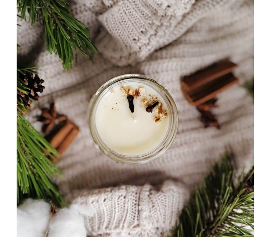 Vánoční svíčka v dárkovém baleni