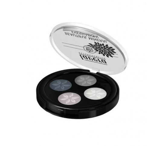 Lavera Minerální oční stíny Quatro 01 Kouřově šedá 3,2g