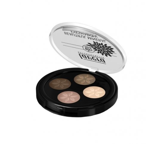 Lavera Minerální oční stíny Quatro 02 Cappuccino 3,2g