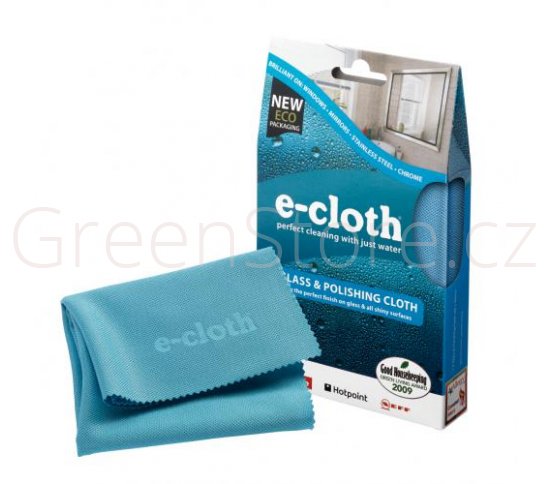 Leštící hadřík na sklo a hladké povrchy E-cloth 1a1 zdarma