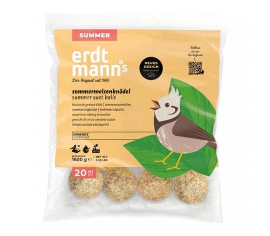 Letní lojové koule bez sítěk - 20ks Erdtmanns 1