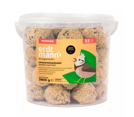 Letní lojové koule bez sítěk - 35ks Erdtmanns