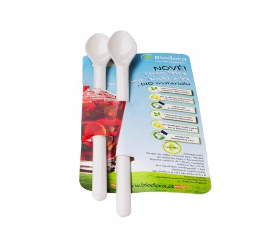 Limonádové lžičky z bioplastu Biodora