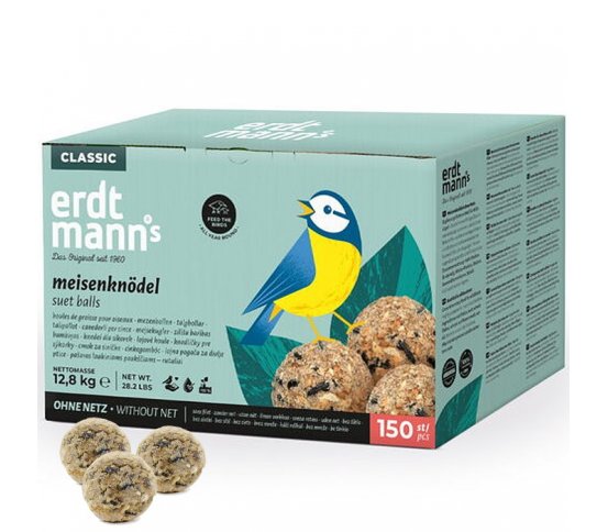 Lojové koule bez sítěk - 150ks Erdtmann's