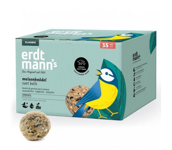 Lojové koule bez sítěk - 35ks Erdtmann's