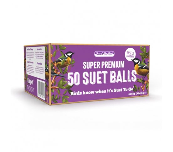 Lojové koule bez sítěk s hmyzem Suet To Go 50ks 1