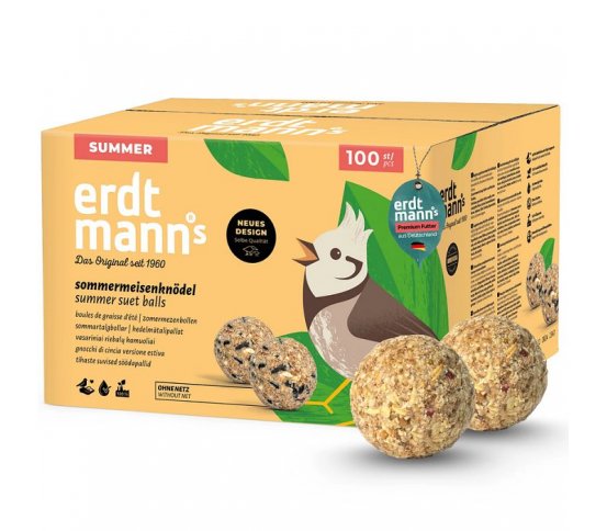 Letní lojové koule bez sítěk - 100ks Erdtmanns