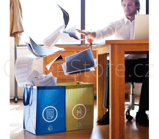 Loooqs 2 dílná sada na recyklovaní odpadu