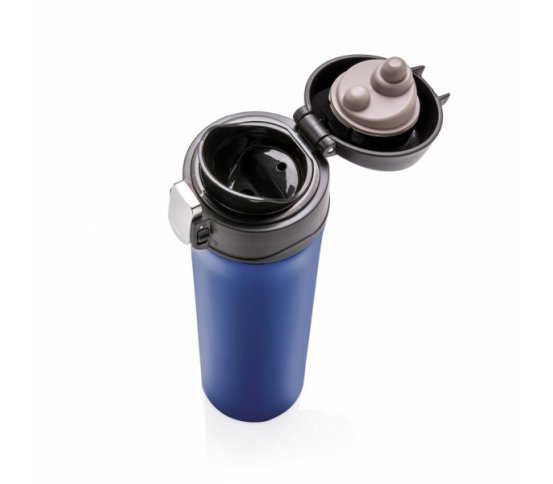 Loooqs Easy Termoska 450ml - stříbrná