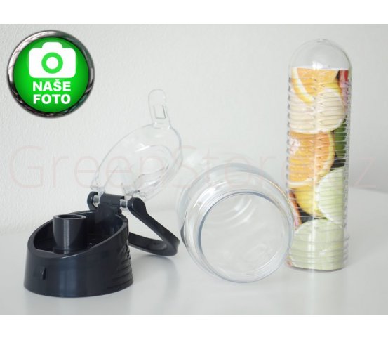 Loooqs Uzamykatelná láhev na ovoce 700ml