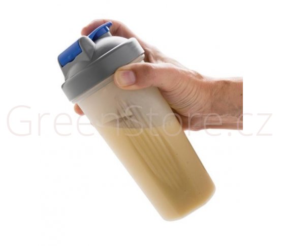 Těsnící sportovní shaker 800ml s modrým víčkem Loooqs