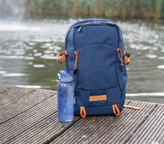 Loooqs Uzamykatelná sportovní láhev 800ml modrá