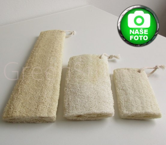 Carribean Sun přírodní lufy s provázkem