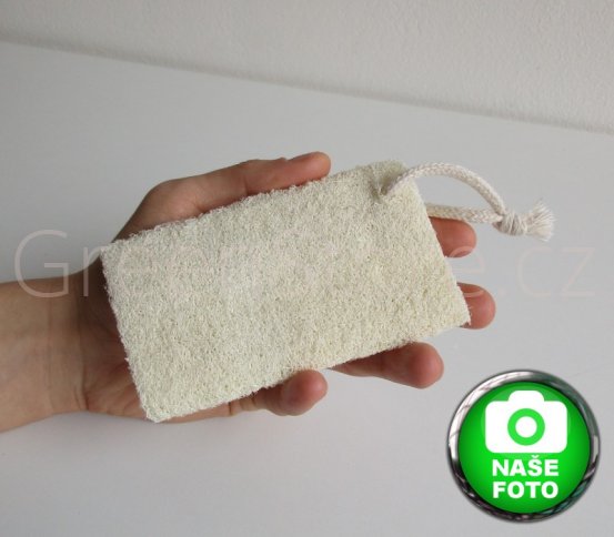 Přírodní lufa k masážím a peelingu Carribean Sun