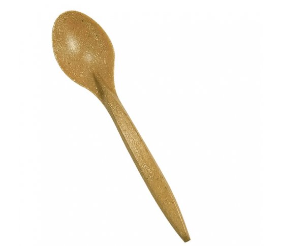 Lžíce kompozit dřevo/plast WPC 18cm (100ks) 1