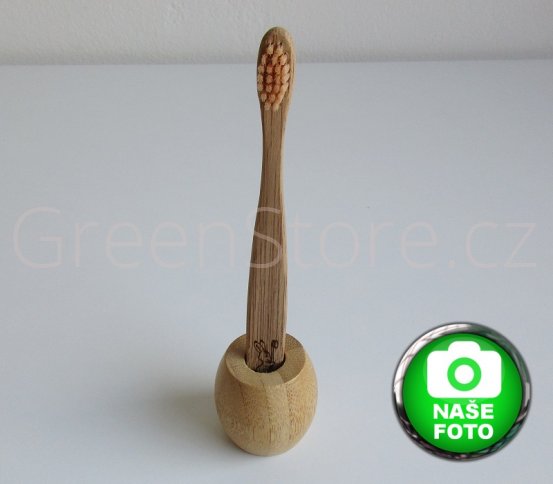 Curanatura malý bambusový stojánek na kartáčky