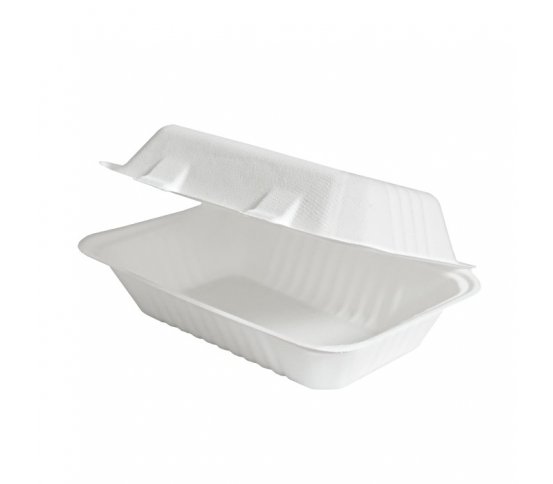 Menu box 1 sekce - nedělený 1000ml - 23x15cm (125ks) BIO GreenWare