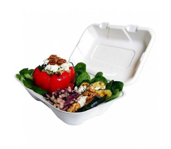 Menu box 1-dílný 1000ml - 23x15cm (50ks) BIO GreenWare 3