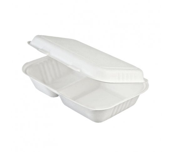 Menu box 2-dílný 1000ml - 25x16cm (125ks) BIO GreenWare