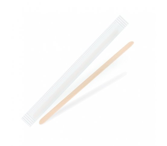 Míchátka dřevěná (jednotlivě balená) 14cm (500ks) wimex