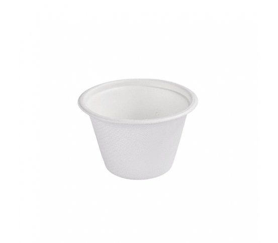 Miska na dip 100ml 7,5cm (100ks) z cukrové třtiny Love Nature