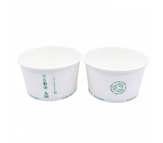 Miska na polévku bez plastů 350ml 115mm (50ks) Love Nature 2