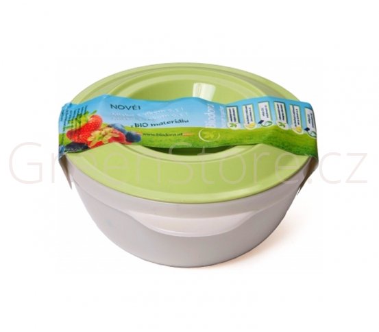 Miska s víkem 0,5l z bioplastu, Biodora