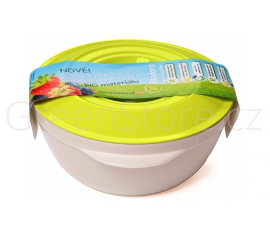Miska s víkem 1l z bioplastu, Biodora