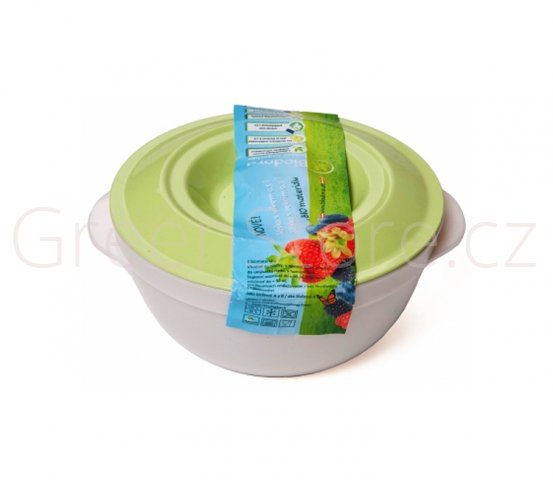 Miska s víkem 0,5l z bioplastu, Biodora