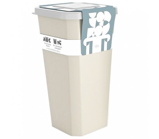 Miwa Chytrá krabička 1300ml - světle šedá