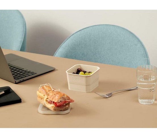 smart reuse Miwa Chytrá krabička 350ml - tmavě šedá