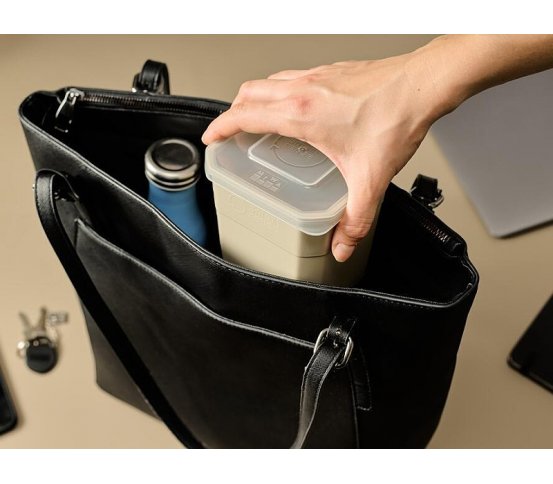 minimum waste Miwa Chytrá krabička 350ml - světle šedá