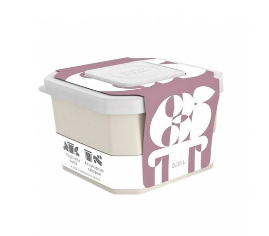Miwa Chytrá krabička 350ml - světle šedá