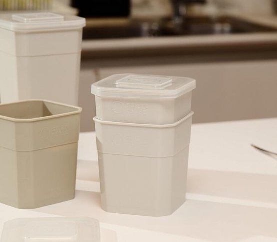 minimum waste Miwa Chytrá krabička 700ml - tmavě šedá