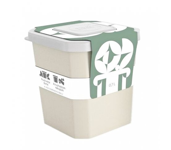 Miwa Chytrá krabička 700ml - světle šedá