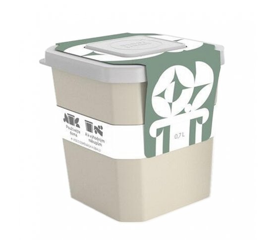 Miwa Chytrá krabička 700ml - tmavě šedá