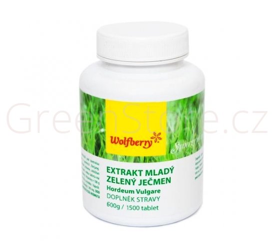 Mladý ječmen tablety 600g 1500 tbl Wolfberry