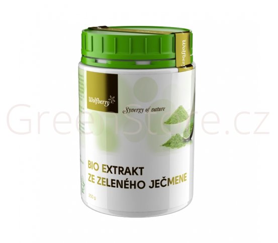 Mladý ječmen šťáva BIO 250g Wolfberry