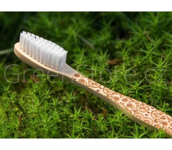 Mobake Motivační bambusový kartáček - Žij své sny